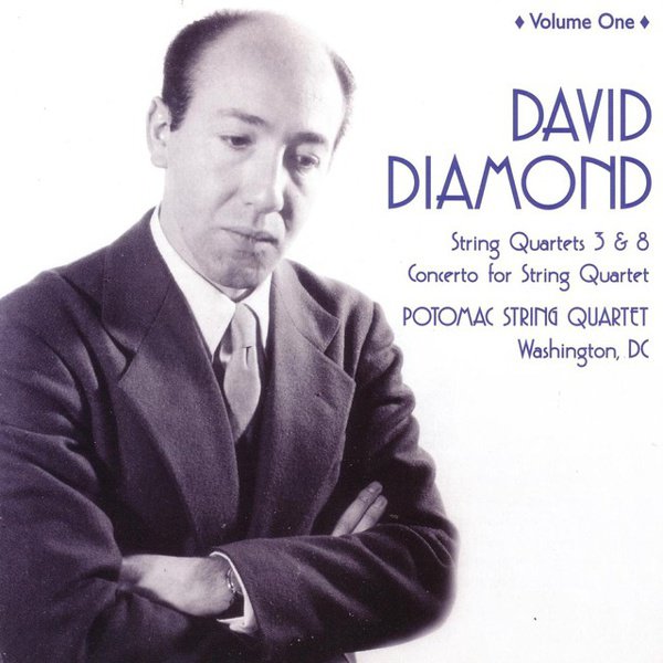 David Diamond: String Quartets Nos. 3 & 8; Concerto for String Quartet cover