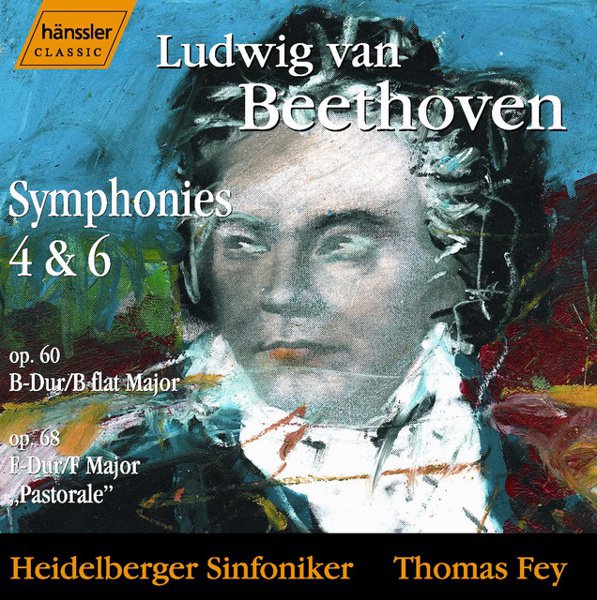 Beethoven: Symphonies Nos. 4 & 6 album cover