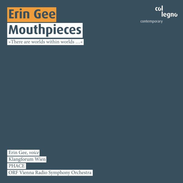 Erin Gee: Mouthpieces album cover