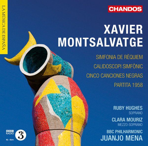 Xavier Montsalvatge: Simfonia de Réquiem; Calidoscopi Simfonic; Cino Canciones Negras; Partita 1958 album cover