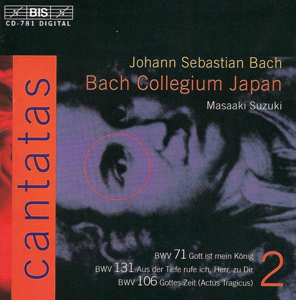 Bach: Cantatas, Vol. 2 - BWV71, 131, 106 cover