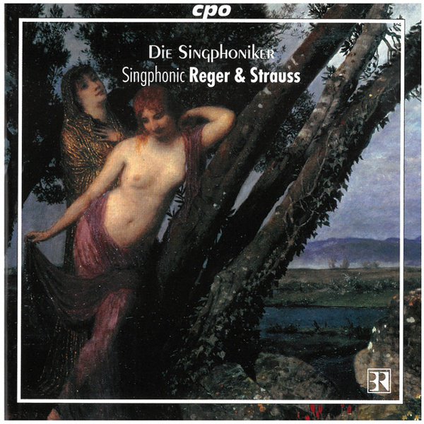Singphonic Reger & Strauss album cover