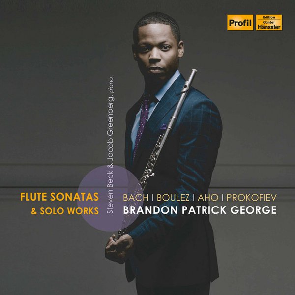J.S. Bach, Boulez, Aho & Prokofiev: Flute Sonatas & Solo Works album cover