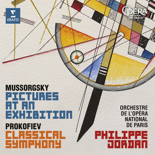 Mussorgsky: Pictures at an Exhibition; Prokofiev: Classical Symphony album cover