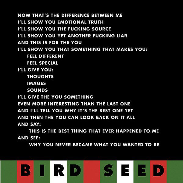 Bird Seed album cover