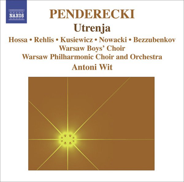 Krzysztof Penderecki: Utrenja album cover