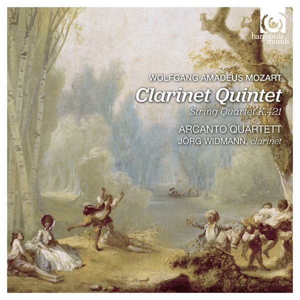 Mozart: Clarinet Quintet; String Quartet No. 15 cover