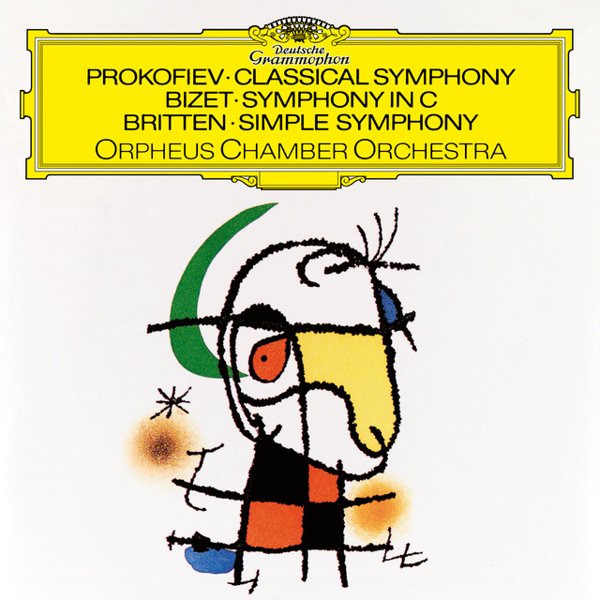 Prokofiev: Symphony No. 1, Op. 25; Britten, Simple Symphony Op. 4; Bizet, Symphony in C Major, WD 33 cover