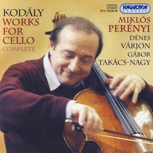 	Kodály: Works for Cello cover