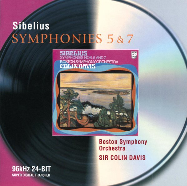 Sibelius: Symphonies Nos. 5 & 7; En Saga album cover