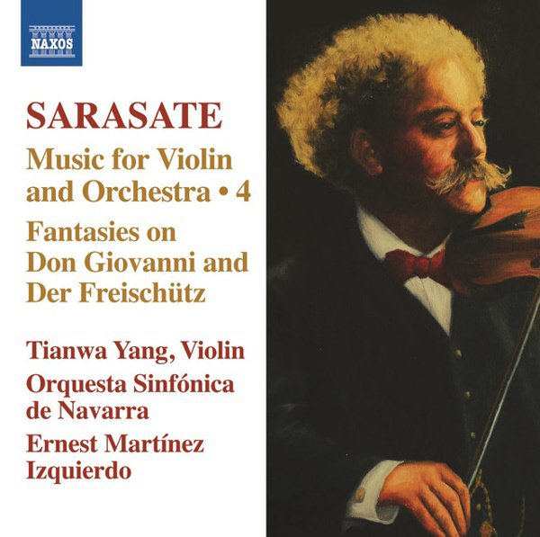 Sarasate: Music for Violin and Orchestra, Vol. 4 cover