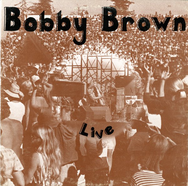 Bobby Brown Live album cover