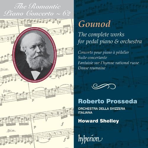 The Romantic Piano Concerto, Vol. 62: Gounod - The Complete Works for Pedal Piano & Orchestra cover
