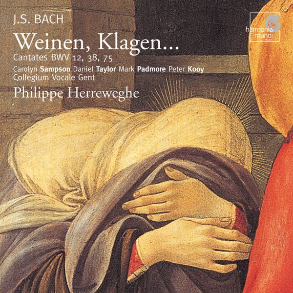 Bach: Weinen, Klagen - Cantates, BWV 12, 38, 75 album cover