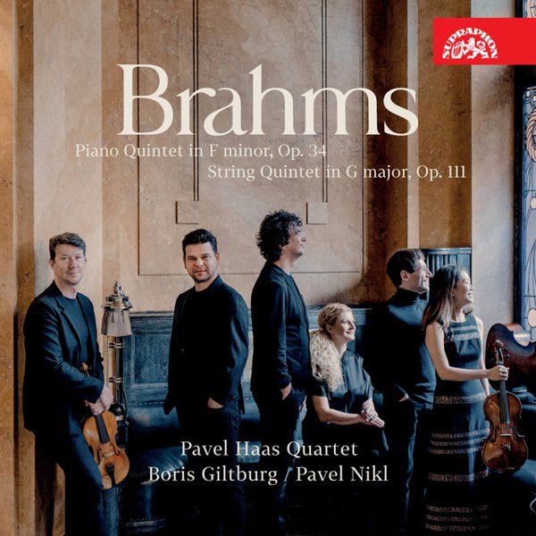Brahms: Piano Quintet in F minor, Op. 34; String Quintet in G major, Op. 111 cover