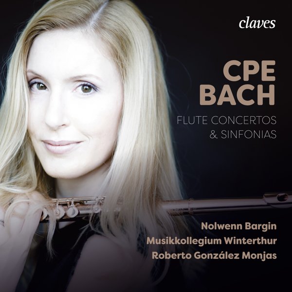CPE Bach: Flute Concertos & Sinfonias cover