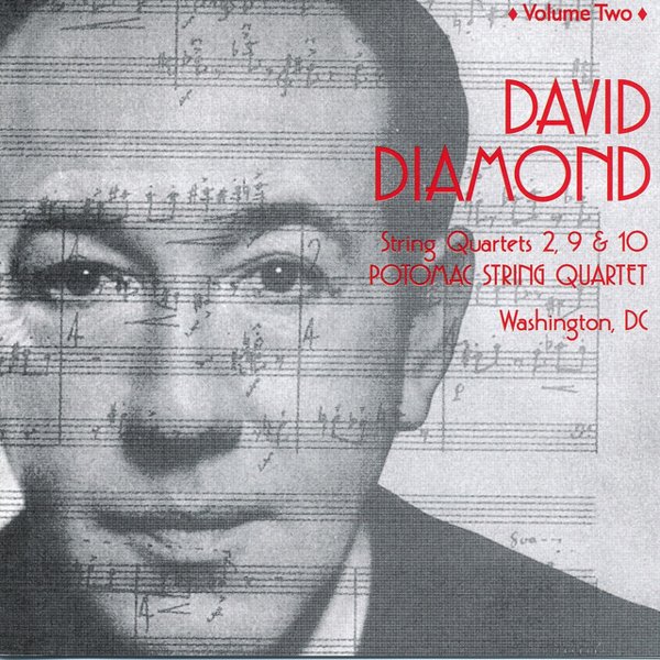 David Diamond: String Quartets Nos. 2, 9, 10 cover