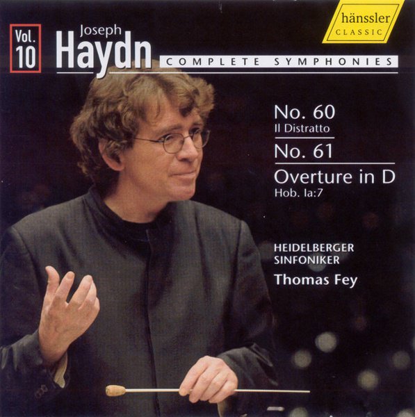Haydn: Symphonies No. 60 and No. 61; Overture in D cover