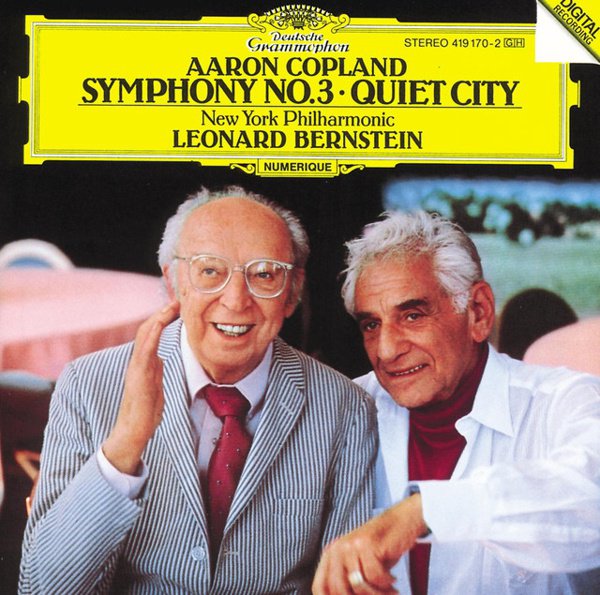 Copland: Symphony No. 3; Quiet City cover