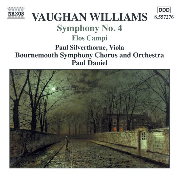 Vaughan Williams: Symphony No. 4; Flos Campi cover