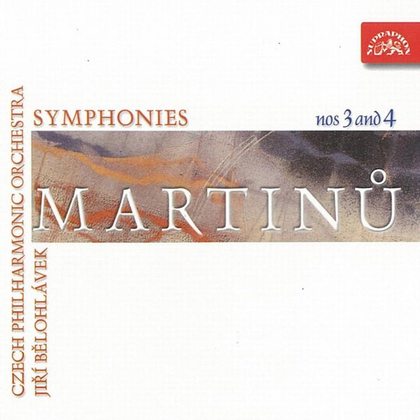 Martinu: Symphonies Nos. 3 & 4 cover