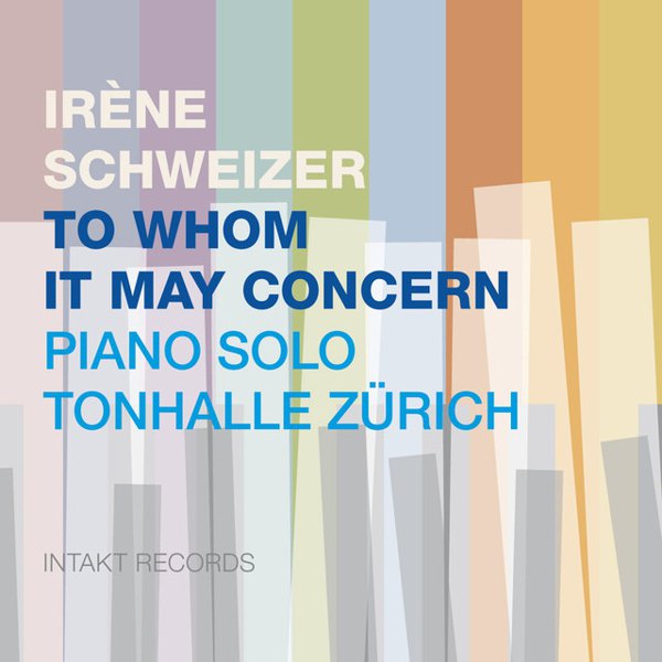 To Whom It May Concern: Piano Solo Tonhalle Zurich cover
