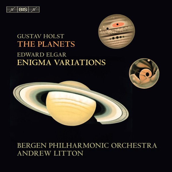 Gustav Holst: The Planets; Edward Elgar: Enigma Variations album cover