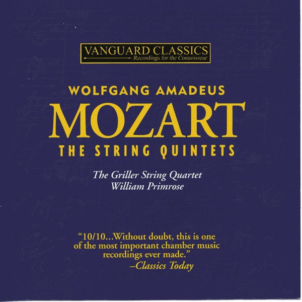 Mozart: The Complete String Quintets cover