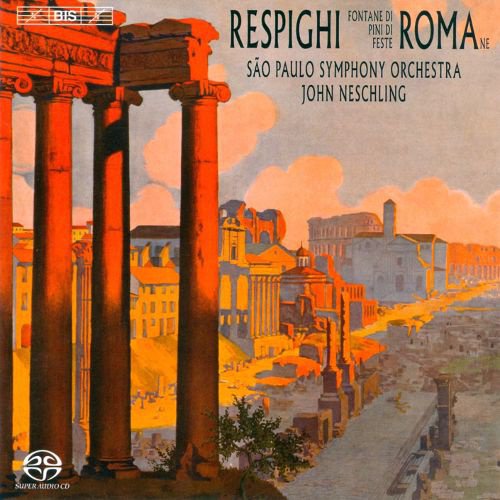 Respighi: Fontane de Roma; Pini di Roma; Feste Romane cover