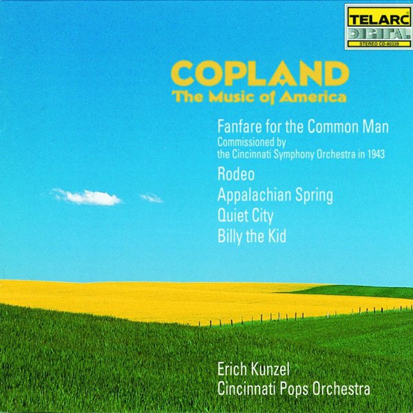 Copland: The Music of America album cover