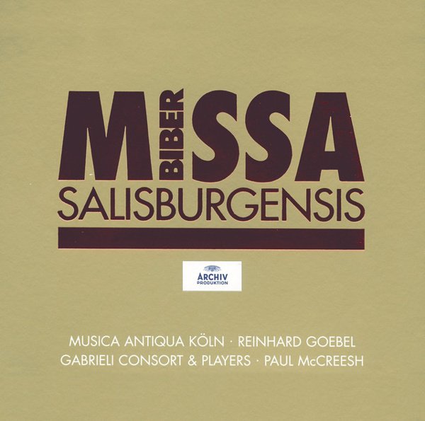 Biber: Missa Salisburgensis cover