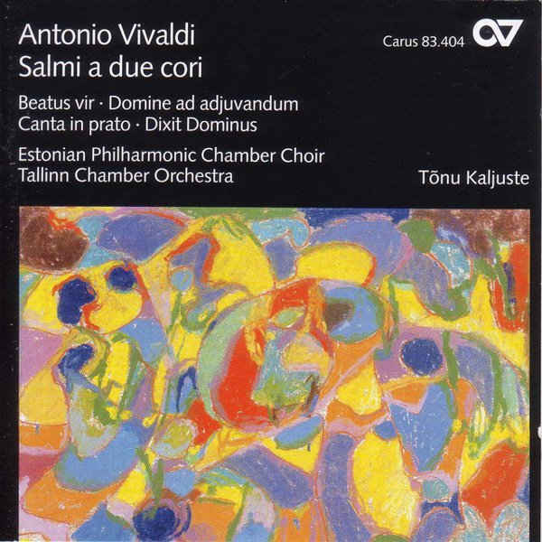 Vivaldi: Salmi a due cori cover