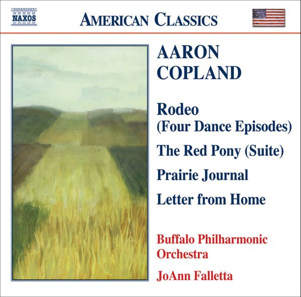 Copland: Rodeo; The Red Pony; Prairie Journal; Letter from Home cover