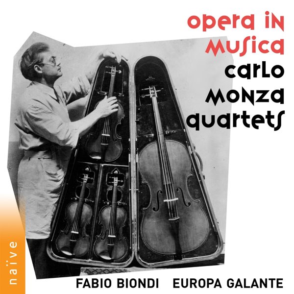 Opera in musica, Carlo Monza Quartets cover