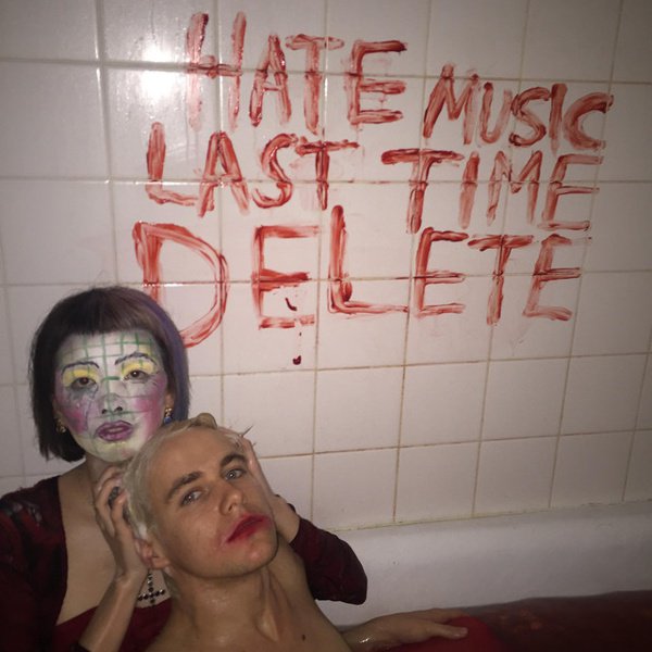 Hate Music Last Time Delete album cover