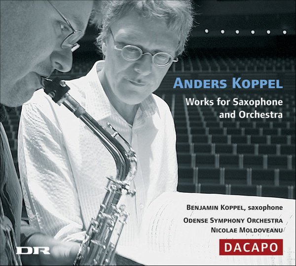 Anders Koppel: Works for Saxophone and Orchestra cover