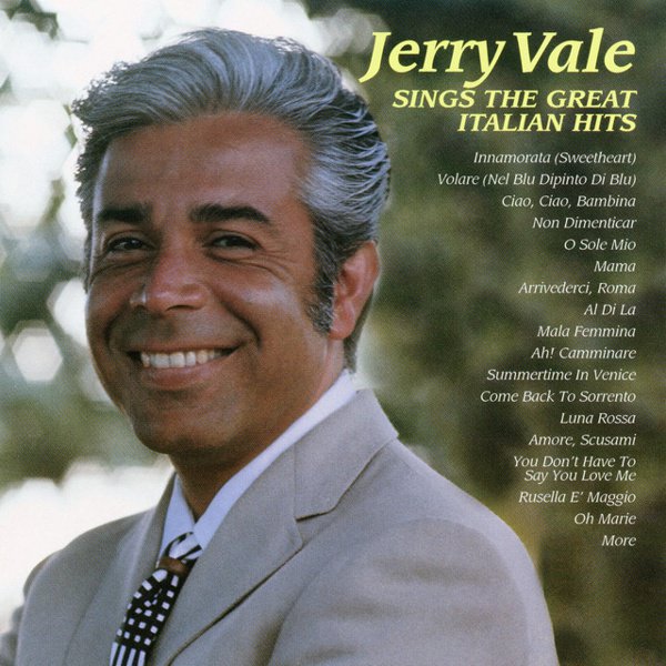 Jerry Vale Sings the Great Italian Hits album cover