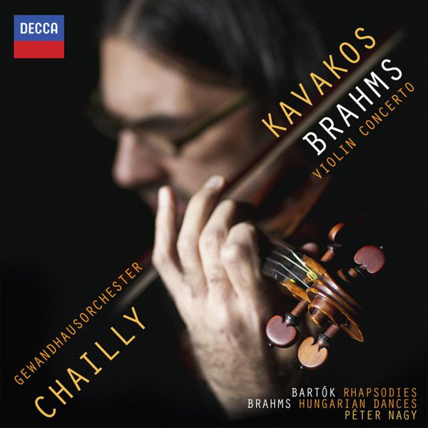 Bartók: Rhapsodies; Brahms: Hungarian Dances cover