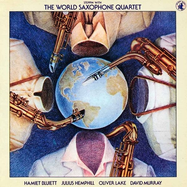 Steppin' with the World Saxophone Quartet cover