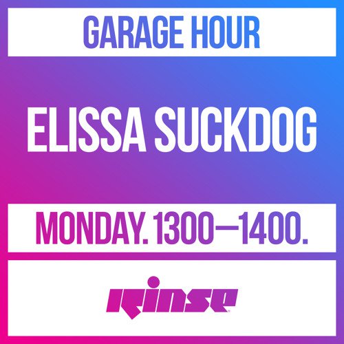 Garage Hour (Rinse FM, November 2019) cover