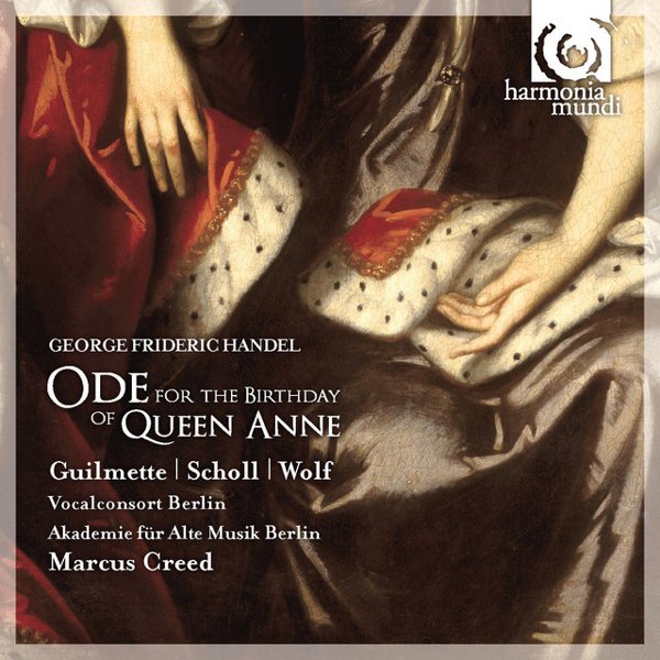 Handel: Ode for the Birthday of Queen Anne cover