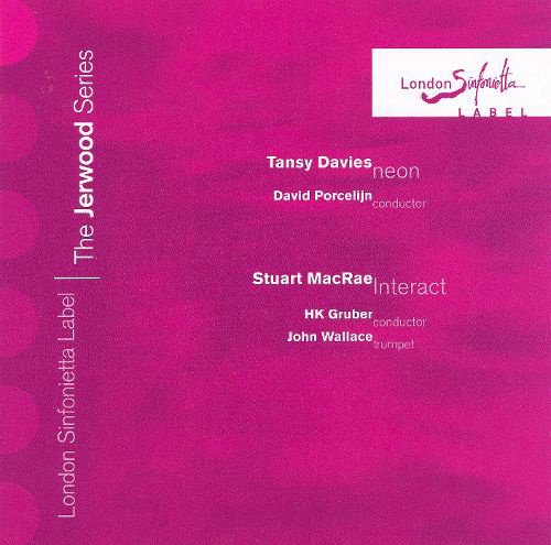 Tansy Davis: Neon; Stuart MacRae: Interact album cover