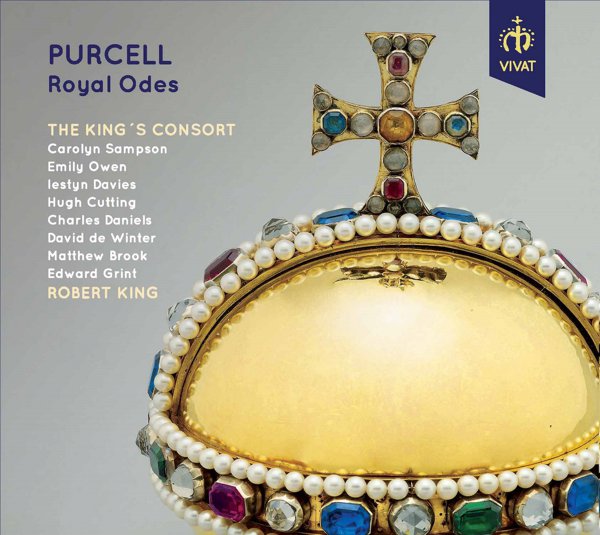 Purcell - Royal Odes album cover