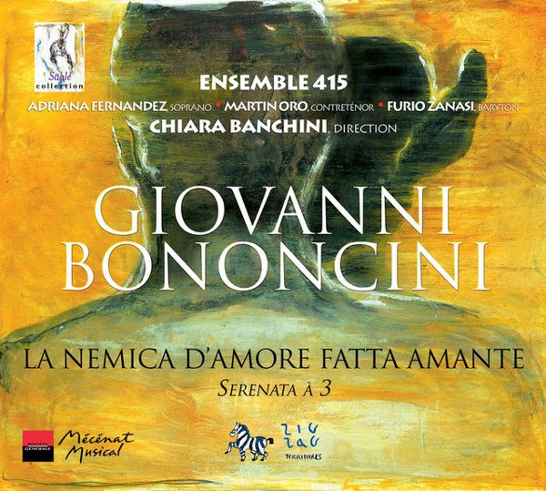 Giovanni Bononcini: La Nemica d’Amore fatta Amante album cover