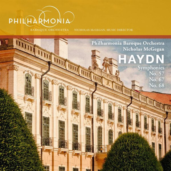 Haydn: Symphonies Nos. 57, 67 & 68 cover