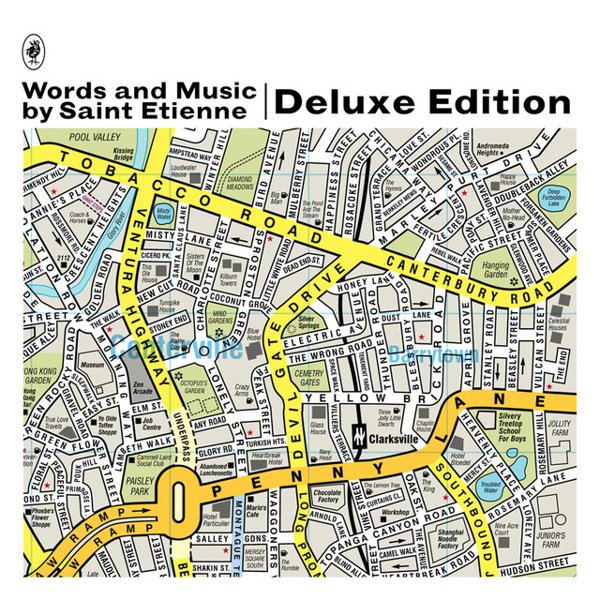 Words and Music by Saint Etienne album cover