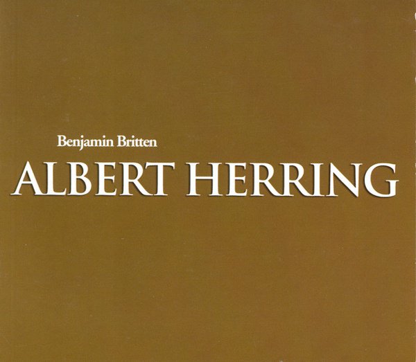 Britten: Albert Herring album cover