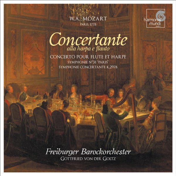 Mozart: Concerto pour Flute et Harpe; Symphonie No. 31; Symphonie Concertante, K. 297B cover
