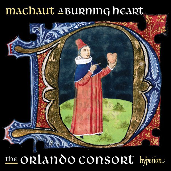 Machaut: A Burning Heart album cover