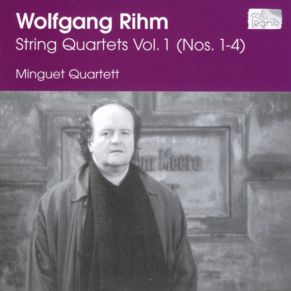 Wolfgang Rihm: String Quartets, Vol. 1 (Nos. 1-4) cover